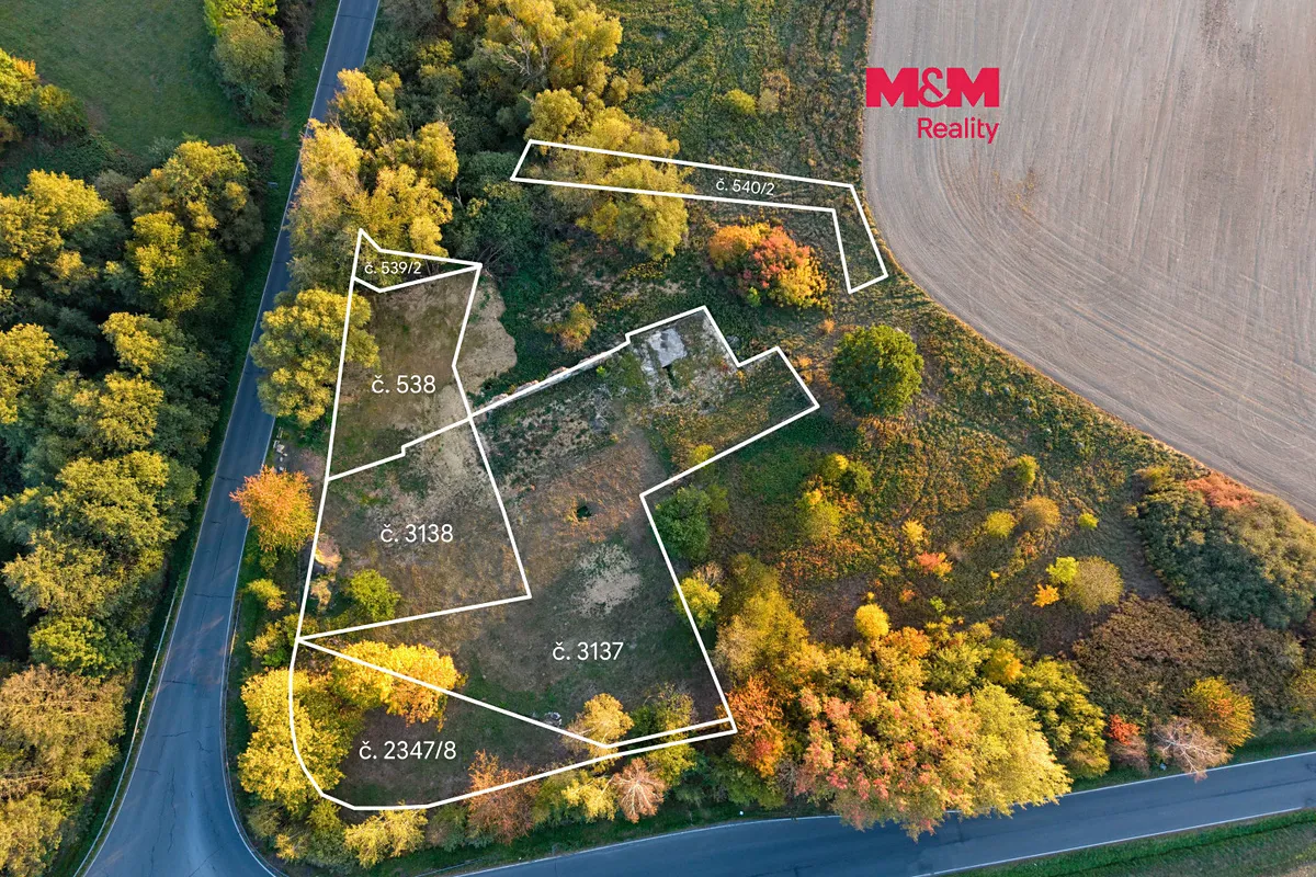 Prodej stavebního pozemku 3613 m²